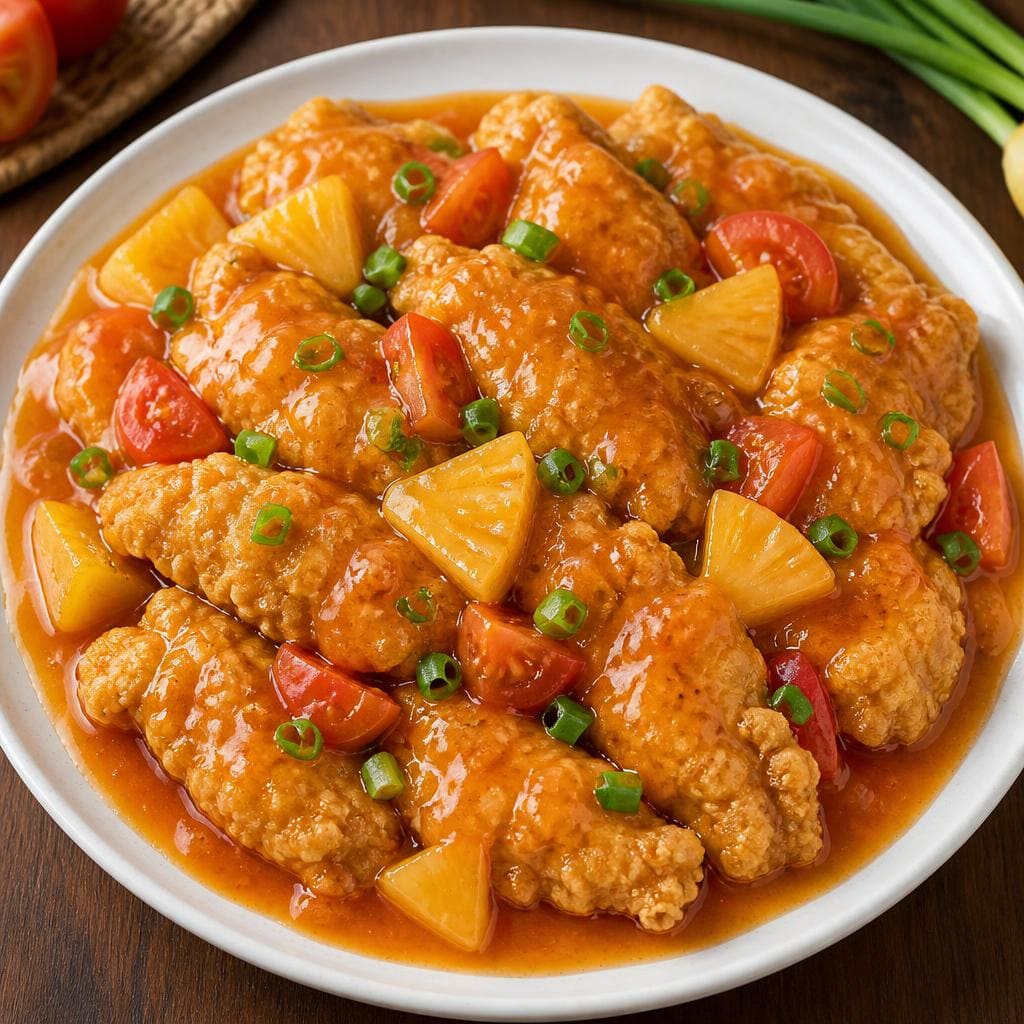 Ayam Fillet Saus Asam Manis D’ Cost Seafood